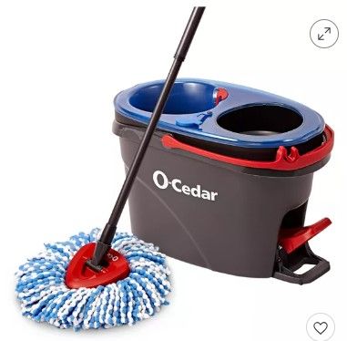 Photo 1 of **INCOMPLETE**O-Cedar EasyWring RinseClean Spin Mop & Bucket System
