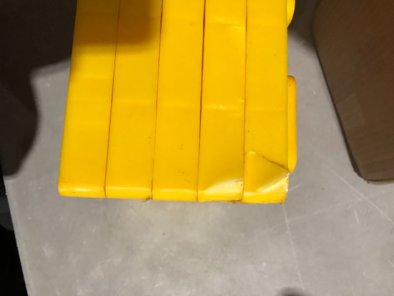 Photo 4 of ***DAMAGED - SEE PICTURES***
Camco Heavy-Duty Leveling Blocks 10 Pack, Yellow, 8.5" x 8.5" x 1"