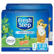 Photo 1 of [READ NOTES]
FRESH STEP LOW DUST FORMULA CAT LITTER- 2 PACK