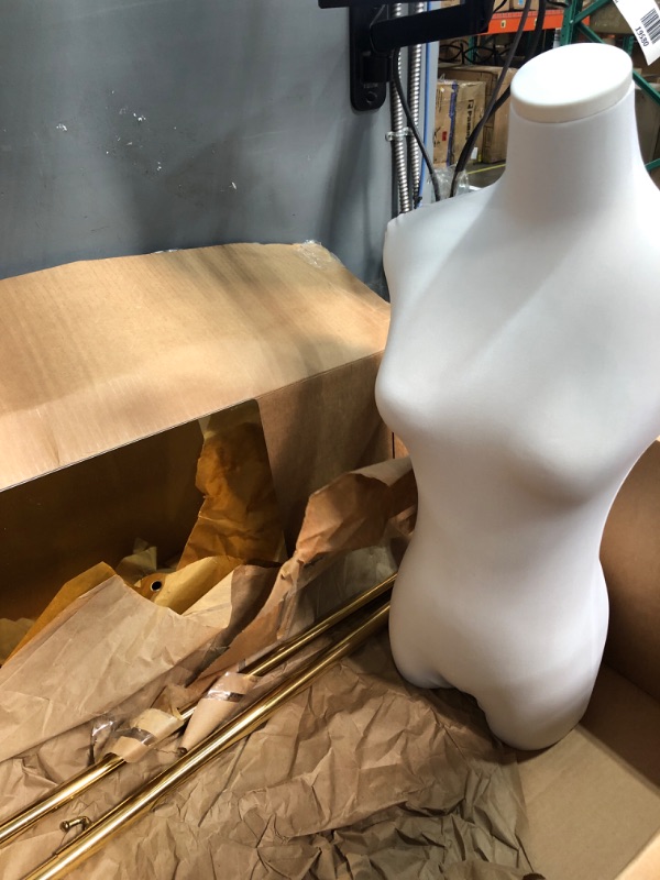 Photo 1 of Female Dress Form Pinnable Mannequin Body Torso with Base Stand
