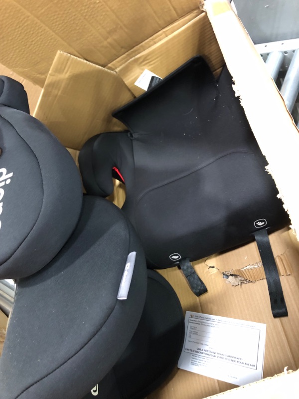 Photo 3 of Diono Cambria 2 XL 2022, Dual Latch Connectors, 2-in-1 Belt Positioning Booster Seat, High-Back to Backless Booster with Space and Room to Grow, 8 Years 1 Booster Seat, Black NEW! Black