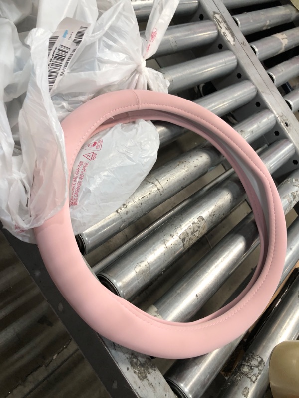 Photo 2 of 13" pink steering wheel cover 