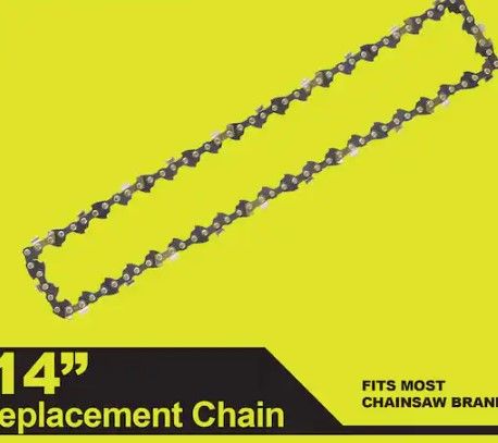 Photo 1 of 14 in. 0.050-Gauge Replacement Full Complement Standard Chainsaw Chain, 52 Links (Single-Pack)
