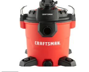 Photo 1 of *MISSING A WHEEL** CRAFTSMAN Detachable Blower 12-Gallons 6-HP Corded Wet/Dry Shop Vacuum