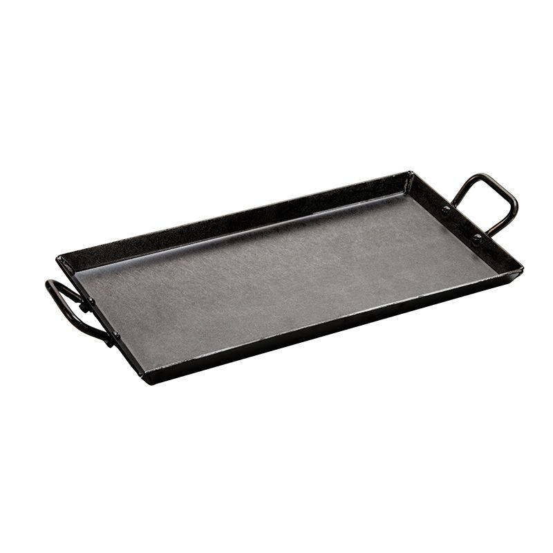 Photo 1 of 18 x 10 Inch Seasoned Carbon Steel Griddle
