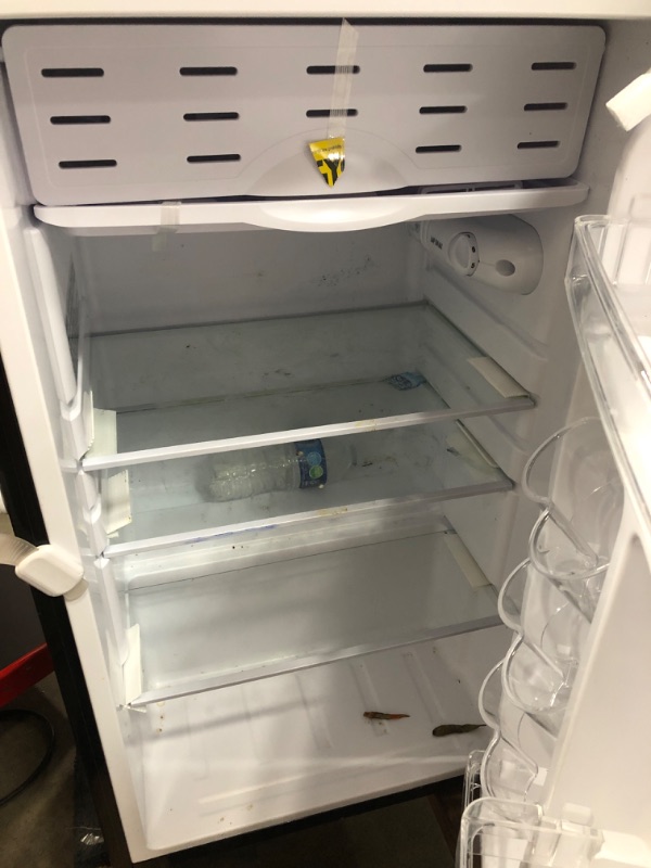 Photo 1 of 3.3 cu. ft. Mini Fridge in Stainless Look