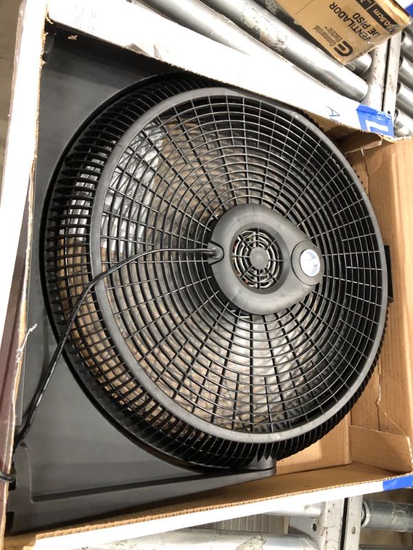 Photo 2 of 20 in. 3-Speed Air Circulator Floor Fan