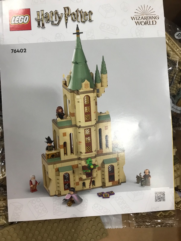 Photo 2 of *MISSING BAG 5* LEGO Harry Potter Hogwarts: Dumbledore’s Office 76402 Building Toy Set for Kids, Girls, and Boys Ages 8+; Features Hermione, Dumbledore, Snape, Filch and Madam Pince (654 Pieces) FrustrationFree Packaging