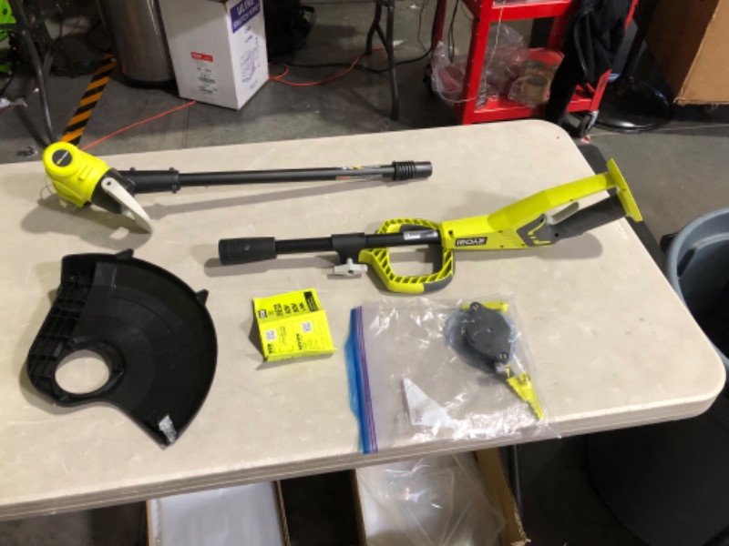 Photo 5 of ***BATTERY NOT INCLUDED - UNABLE TO TEST***
Ryobi ZRP2008A ONE+ 18-Volt Lithium-Ion Cordless String Trimmer/Edger