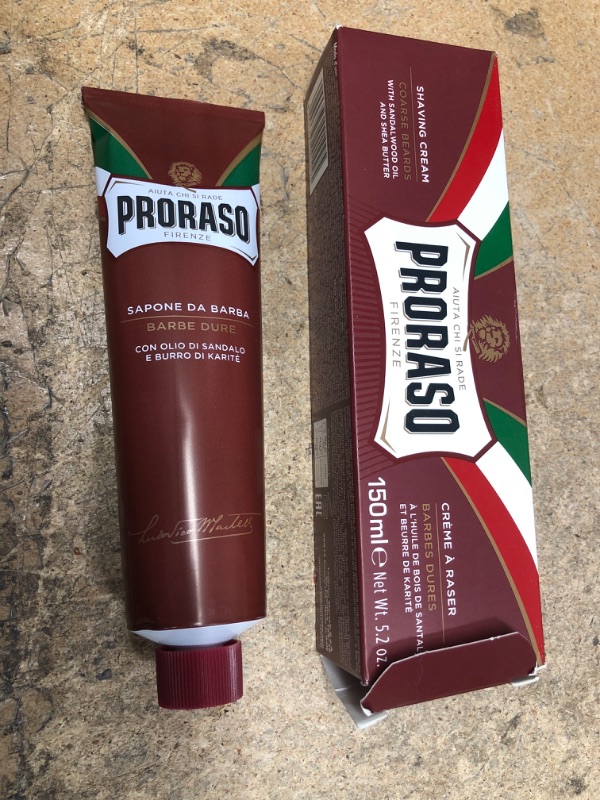 Photo 2 of *SET OF 2** Proraso Nourishing Shaving Cream for Men Shaving Cream & After Shave Lotion NourishingProraso Nourishing Shaving Cream for Men
