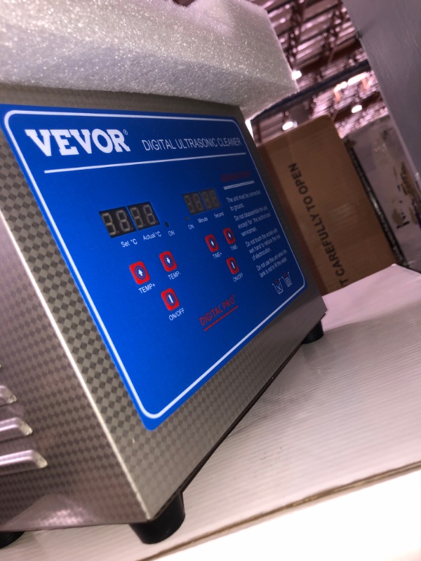 Photo 1 of Vevor Ultrasonic Cleaner Model JPS-20A 