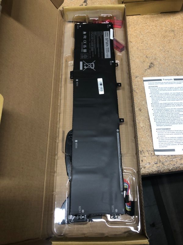 Photo 1 of 6GTPY Battery 97Wh Replacement for Dell XPS 15 9550 9560 9570 7590,Precision 15 5510 5520 5530 5540 M5510 M5520 Workstation,Vostro 7500,GPM03 5XJ28 5D91C 5041C 05041C 15-9560-D1545 D1645 D1745 P56F002