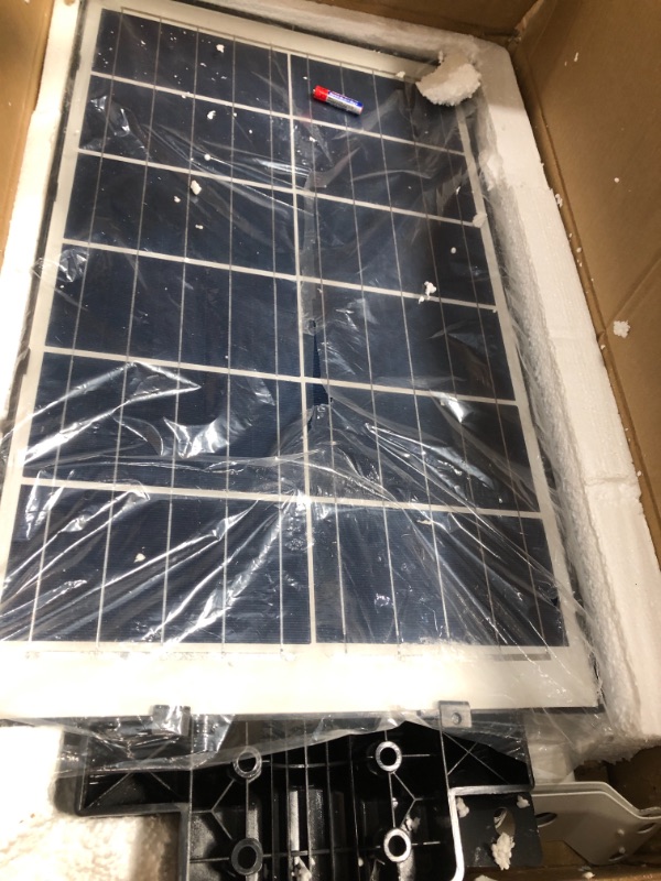 Photo 1 of Anzid Solar Street Lights Outdoor,LED Security Flood Lights Motion Sensor Waterproof,Dusk to Dawn Solar Lamp with Remote Control Bracket for Garden Yard Path Parking Lot (watts, 800)
