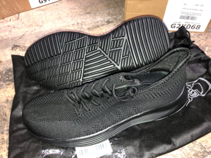 Photo 1 of Lamincoa Black Sports Tennis Shoes, Breathable Mesh SIZE 38 Womens 