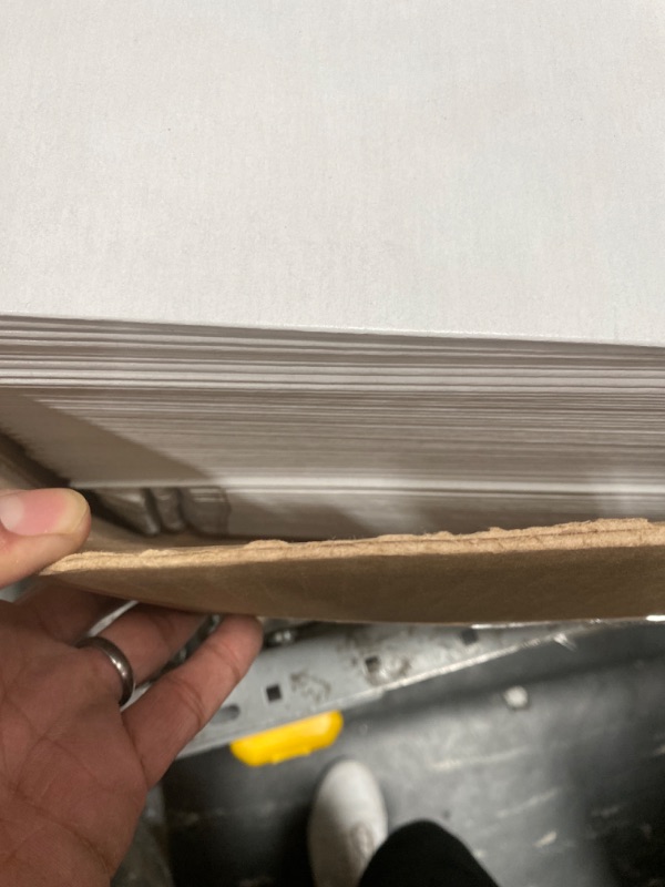 Photo 2 of Stayflats Plus Mailers | Rigid Shipping Envelopes | Tamper Evident Security with Peel & Seal Pressure Sensitive Closure | Built-in Corner Protection| White | 25 Per Case | 9" x 11-1/2" 9" x 11.5" - 25 count White