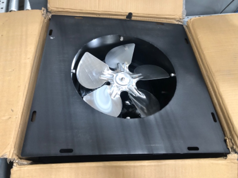 Photo 2 of DC HOUSE 32 Watt Solar Attic Fan Solar Powered Roof Exhaust Fan Up To 3000 Sq Ft,2500 CFM Metal Shell Solar Vent With Brushless Motor, Hail and weather resistance 32W