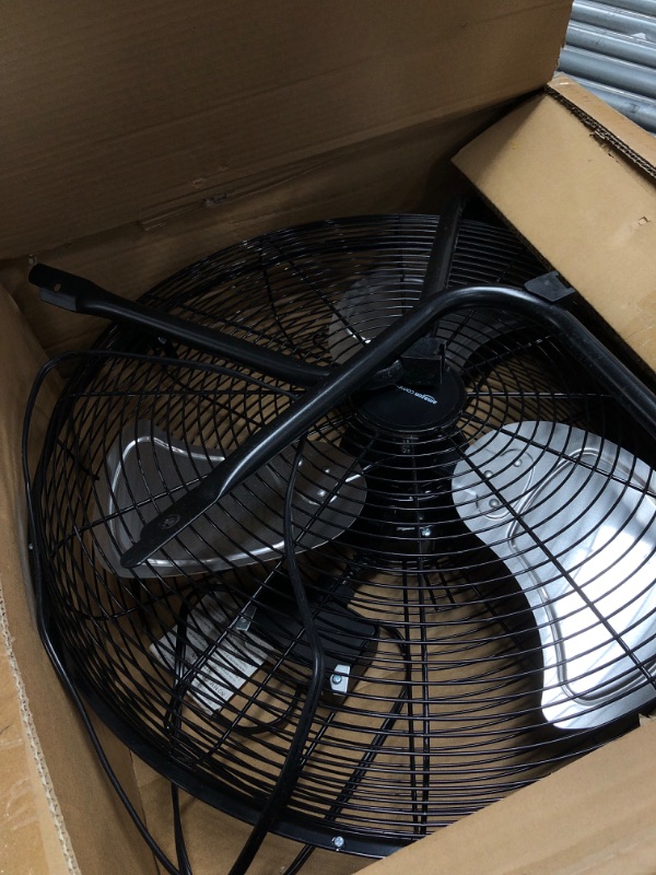 Photo 2 of AmazonCommercial 20" High Velocity Industrial Fan, Black,