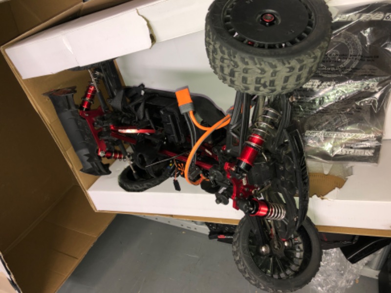 Photo 2 of ARRMA RC Truck 1/8 Talion 6S BLX 4WD Extreme Bash Speed Truggy RTR (Battery and Charger Not Included), Black, ARA8707