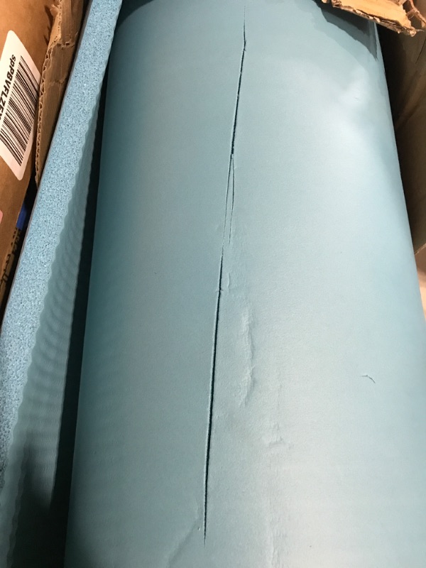 Photo 3 of * item has slit on the back * see images *
Retrospec Solana Yoga Mat 1" Thick w/Nylon Strap for Men & Women - Non Slip Exercise Mat for Home 