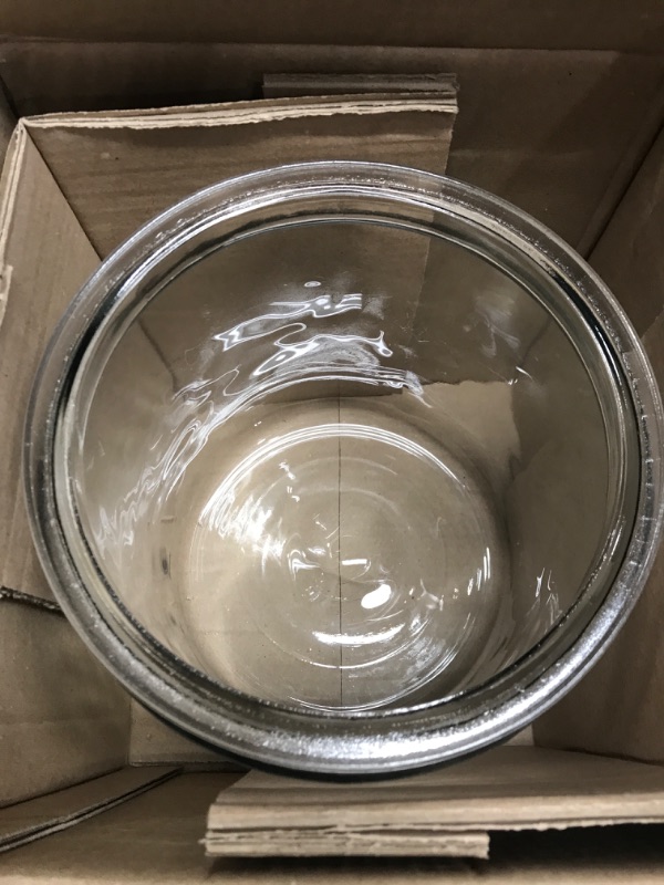 Photo 3 of Anchor Hocking 2 Gallon Heritage Hill Glass Jar with Lid (2 piece, all glass, dishwasher safe) 2-Gallon Heritage Hill Jar/Lid