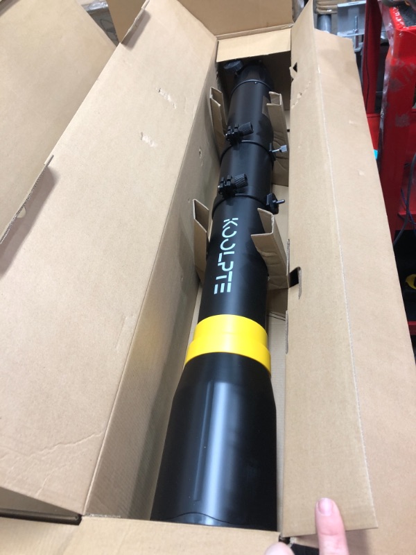 Photo 1 of Telescope 90mm Aperture 900mm - High Precision Adjustment Vertisteel AZ Mount Base, Magnification 45-450x, Wireless Remote, Phone Adapter - Ideal for Astronomy Enthusiasts and Beginners Black-90900