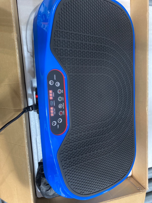 Photo 2 of Lifepro Waver Mini Vibration Plate - Whole Body Vibration Platform Exercise Machine - Home & Travel Workout Equipment for Weight Loss, Toning & Wellne
