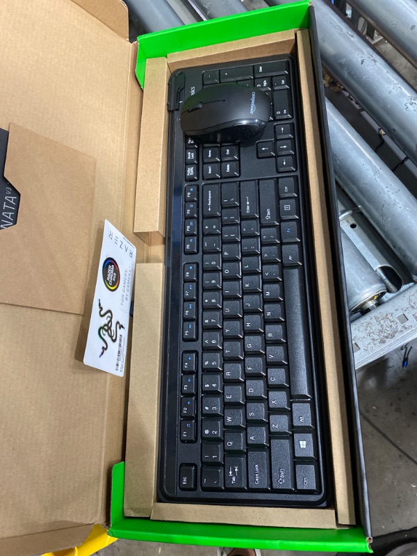 Photo 2 of Razer Ornata V3 X Gaming Keyboard: Low-Profile Keys - Silent Membrane Switches - Spill Resistant - Chroma RGB Lighting - Ergonomic Wrist Rest - Classic Black