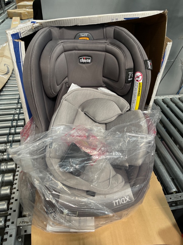 Photo 2 of Chicco NextFit Max ClearTex Convertible Car Seat| Rear-Facing Seat for Infants 12-40 lbs. | Forward-Facing Toddler Car Seat 25-65 lbs. | Baby Travel Gear | Cove/Grey Cove/Grey NextFit Max ClearTex