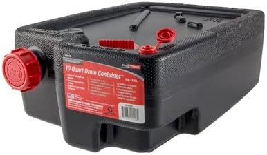 Photo 1 of 10 qt. Plastic Super Duty Drain Container
