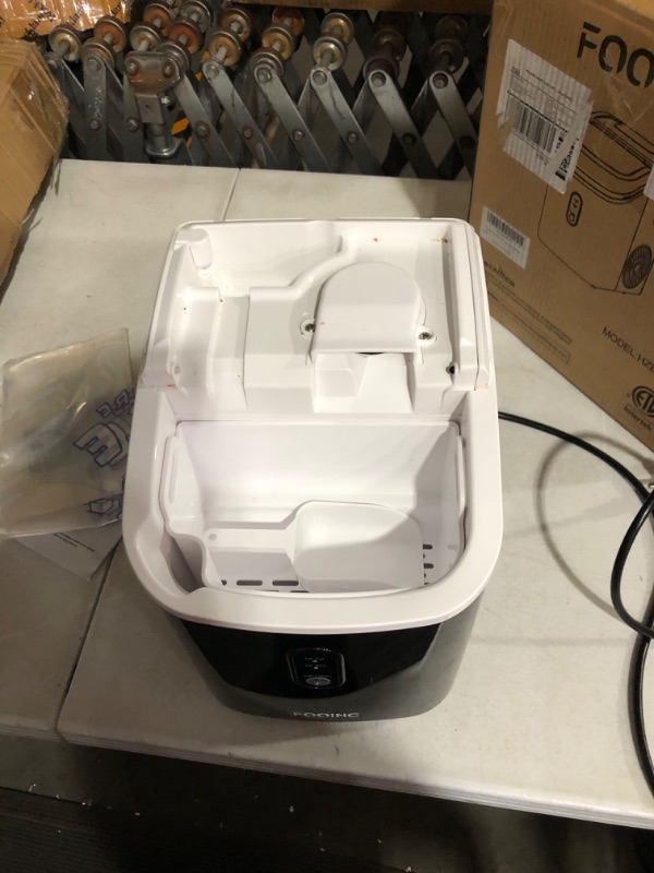 Photo 2 of [READ NOTES]
 Nugget Ice Maker Countertop, Portable Crushed Ice Machine, Self Cleaning Ice Makers with One-Click Operation, Soft Chewable Pebble Ice in 7 Mins