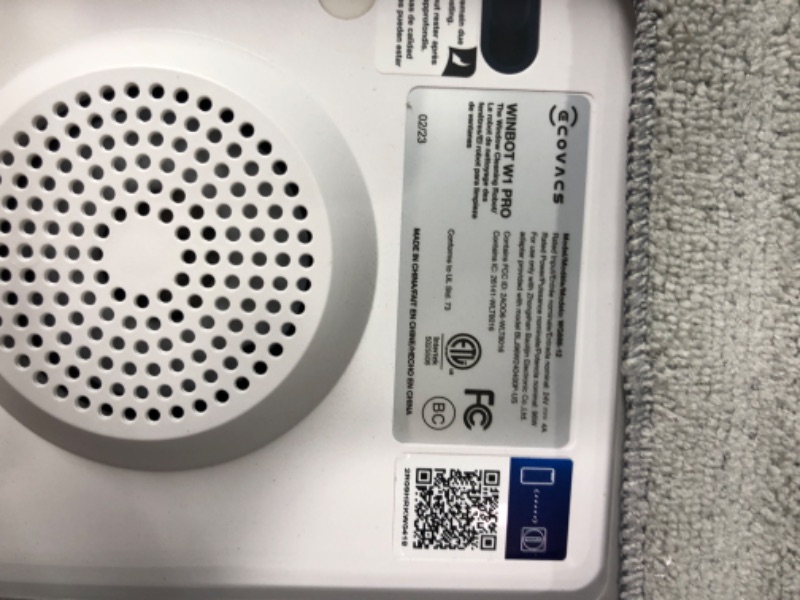 Photo 5 of **PARTS ONLY** ECOVACS Winbot W1 Pro Window Cleaning Robot