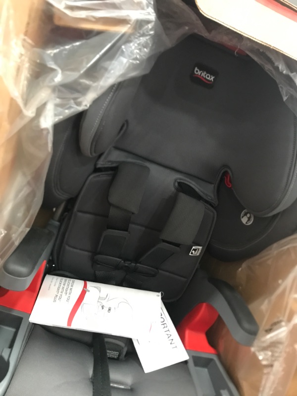 Photo 3 of Britax Grow with You ClickTight Harness-2-Booster Car Seat, Cool N Dry - Cool Flow Moisture Wicking Fabric ClickTight Cool n Dry