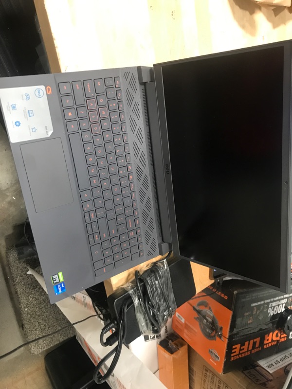 Photo 2 of Dell G15 5511 Gaming Laptop - 15.6 inch 120Hz FHD 1080p Display - NVIDIA GeForce RTX 3060 6GB GDDR6, Intel Core i7-11800H, 16GB DDR4 RAM, 512GB SSD, Wi-Fi 6, Bluetooth 5.1, Windows 11 Home - Black 11th Generation Intel® Core™ i7-11800H 16 GB 512 GB RTX 30