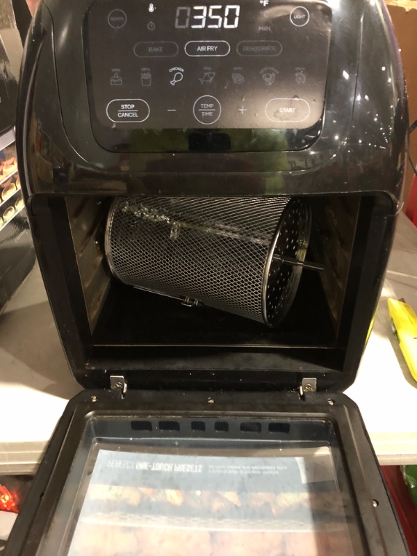 Photo 2 of * item used * not functional * sold for parts *
CHEFMAN Multifunctional Digital Air Fryer+ Rotisserie, Dehydrator, Convection Oven, 17 Touch Screen Presets Fry,