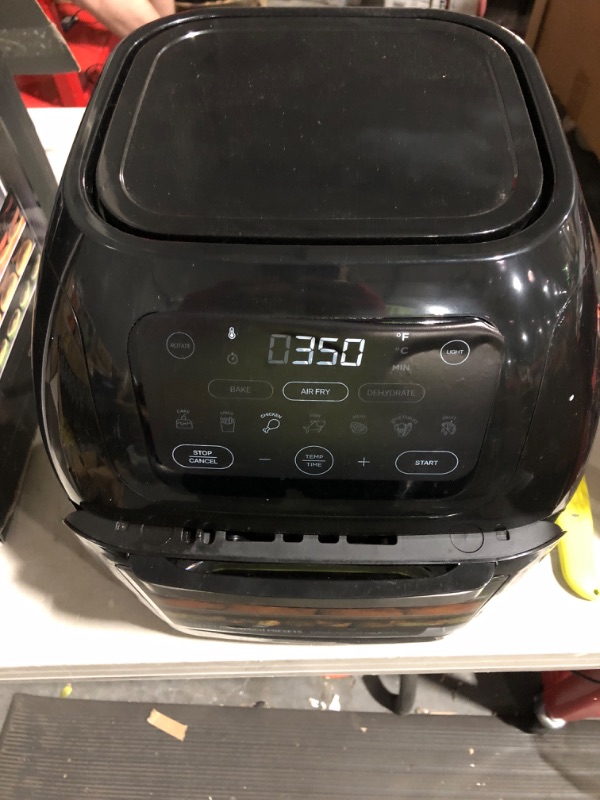 Photo 3 of * item used * not functional * sold for parts *
CHEFMAN Multifunctional Digital Air Fryer+ Rotisserie, Dehydrator, Convection Oven, 17 Touch Screen Presets Fry,