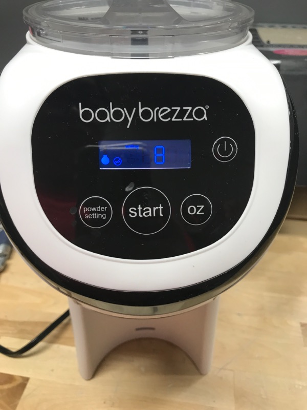 Photo 2 of Baby Brezza Formula Pro Mini Baby Formula Maker – Small Baby Formula Mixer Machine Fits Small Spaces and is Portable for Travel– Bottle Makers Makes The Perfect Bottle for Your Infant On The Go Formula Pro Mini Dispenser Machine