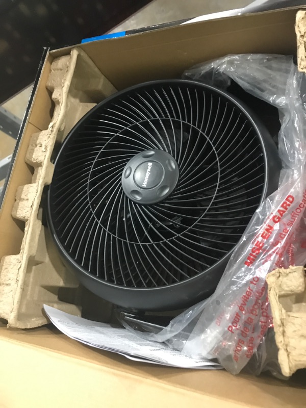 Photo 2 of 12 in. 3 Speed Whole Room Circulator Floor Fan