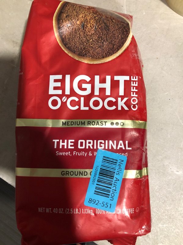 Photo 2 of 11/16/23***Eight O'Clock Whole Bean Coffee, The Original, 40Ounce Original 2.3 Pound (Pack of 1)