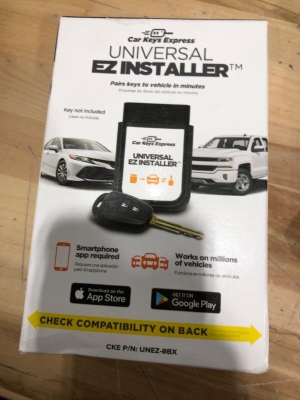 Photo 2 of Diagnostic EZ Installer | Keyless Entry Car Key, Fob, and Remote Pairing OBD Programmer Tool | for Specific Vehicles | DIY Plug and Pair Technology Via App | No Tools Required | by Car Keys Express