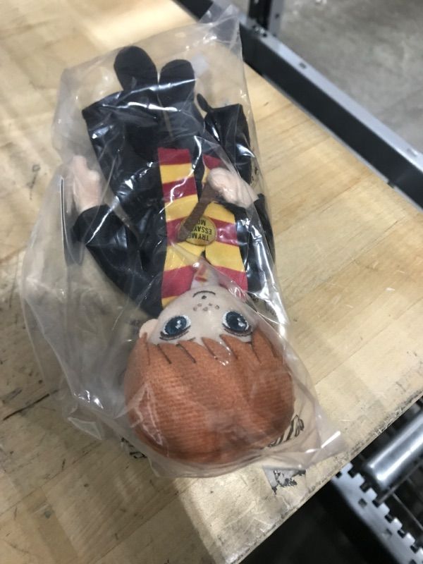 Photo 2 of Harry Potter™ 8-Inch Spell Casting Wizards Ron Weasley™ Small Plushie with Sound Effects, Kids Toys for Ages 3 Up by Just Play