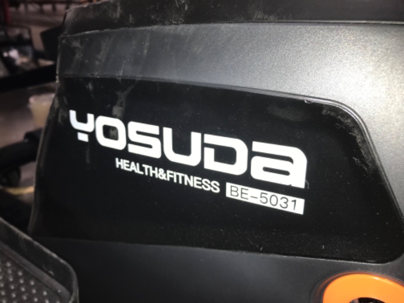 Photo 4 of *NO PACKAGING* **POWERS ON*  YOSUDA Exercise Bike 001 and YOSUDA Elliptical Machine
