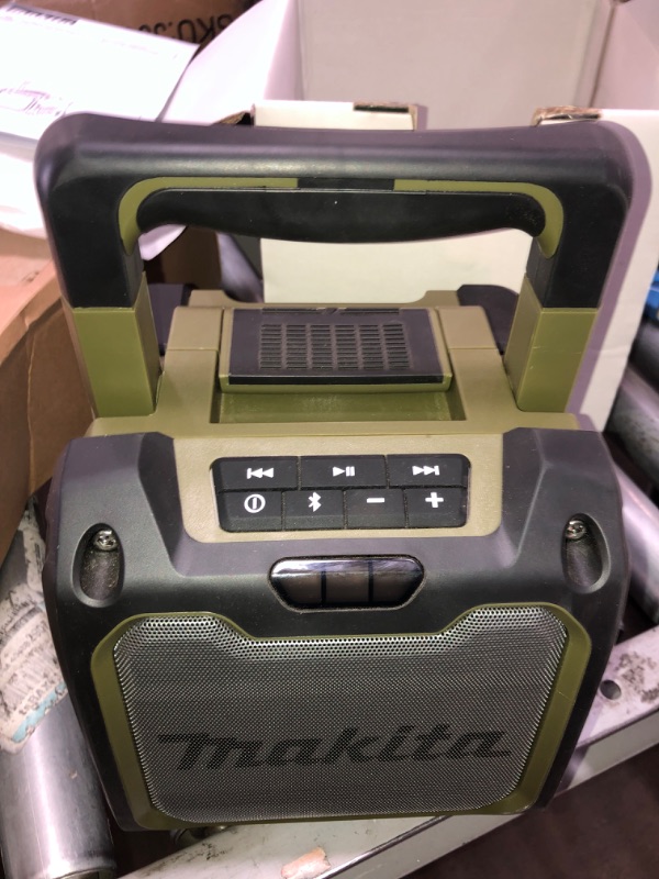 Photo 2 of Makita ADRM08 Outdoor Adventure™ 18V LXT® Bluetooth® Speaker, Tool Only Camo Green