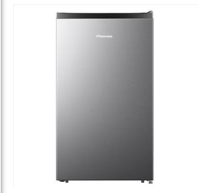 Photo 1 of Hisense 4.4-cu ft Counter-depth Freestanding Mini Fridge (Silver) ENERGY STAR
