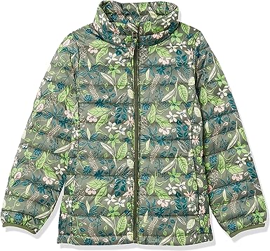 Photo 1 of Amazon Essentials Girls and Toddlers' Lightweight Water-Resistant Packable Mock Puffer Jacket size XS
