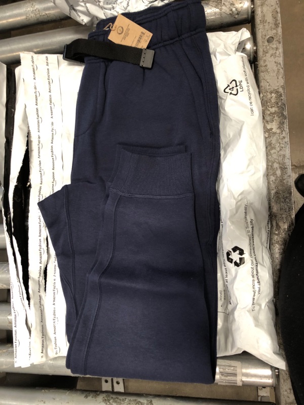 Photo 2 of Amazon Aware Men's Fleece Sweatpants medium Navy