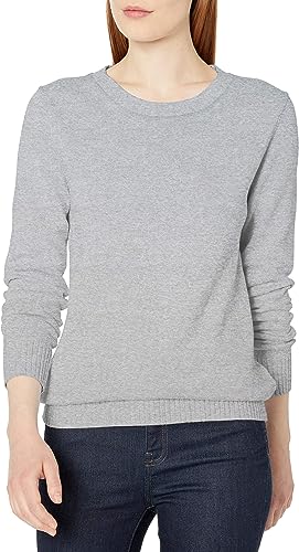 Photo 1 of Amazon Essentials Women's 100% Cotton Crewneck Sweater (Available in Plus Size) xxl
