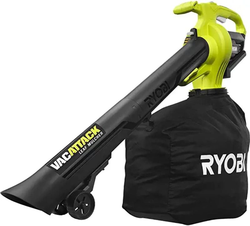 Photo 1 of ***TOOL ONLY - NO BATTERY/CHARGER - UNABLE TO TEST***
RYOBI 40-Volt Lithium-Ion Cordless Battery Leaf Vacuum/Mulcher