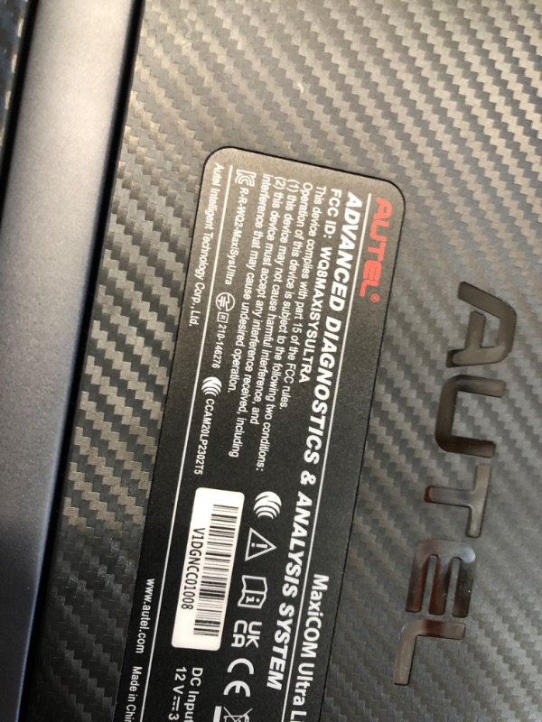 Photo 6 of ***SEE NOTES***2024 Autel MaxiSYS Ultra Scanner: Top Auto Tool with 40+ Service, 5-in-1 VCMI, Intelligent Scan, Topology Map, ECU Programming & Coding, Upgraded of MaxiCOM Ultra Lite Elite II Pro MS919 Ultra EV