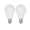 Photo 1 of 40-Watt A15 E17 Incandescent White Light Bulb, Soft White 2700K (2-Pack)
