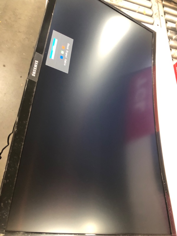 Photo 2 of SAMSUNG 23.5” CF396 Curved Computer Monitor, AMD FreeSync for Advanced Gaming, 4ms Response Time, Wide Viewing Angle, Ultra Slim Design, LC24F396FHNXZA, Black 24-Inch Curved DP/HDMI/1-Yr Warranty